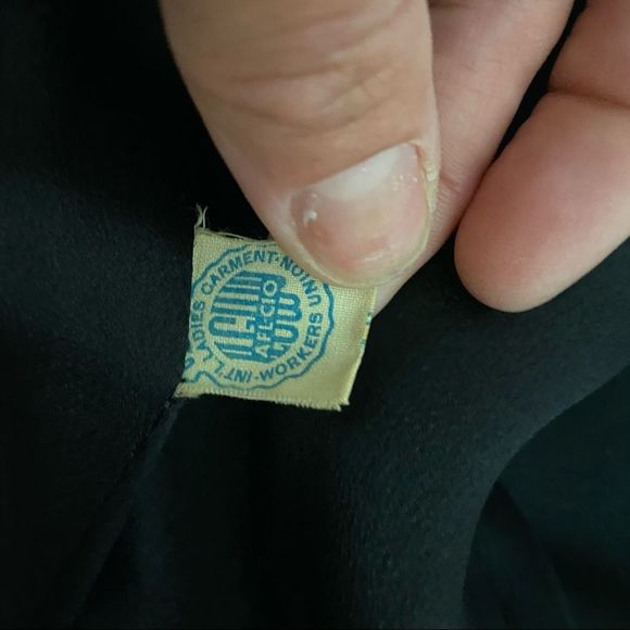 Vintage 30s-40s Wool Fur Swing Coat - Picture 3 of 8